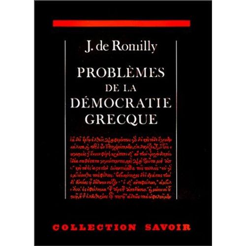 Problèmes De La Démocratie Grecque