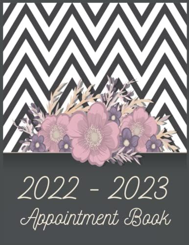 2022-2023 Appointment Book: Monthly Weekly Daily & Hourly Schedule Planner With 15 Minute Time Slots | 8 Column Scheduling Notebook For Salons, Spas And More
