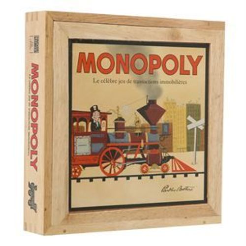 Monopoly Série Nostalgie En Bois