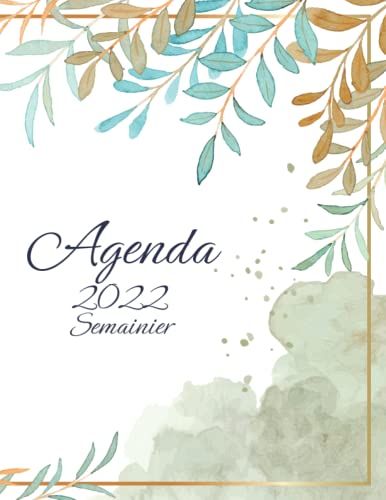 Agenda 2022 Semainier: Grand Format A4 Français Une Semaine Sur Deux Pages De Janvier À Décembre 2022 Avec To Do List | Planificateur Semainier (French Edition)