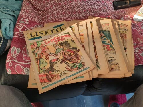 Lot De 12 Lisette Année 1950