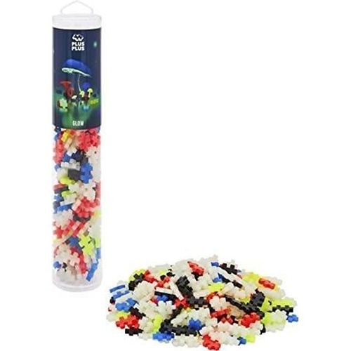 Plus Plus - Méga Tube Phosphorescent De 240 Pièces - Jeu De Constructi