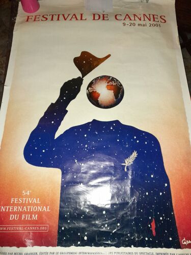 Affiche 54eme Edition Festival Du Film Cannes 2001