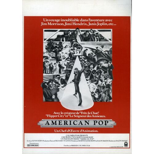 American Pop, Dossier De Presse, De Ralph Bakshi