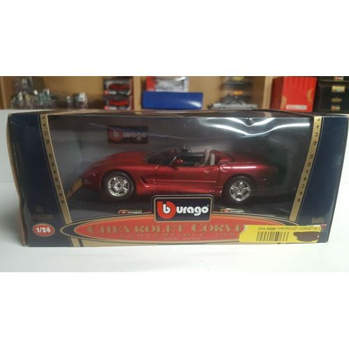 Chevrolet Corvette Convertible 1998 Burago - 1/24-Burago