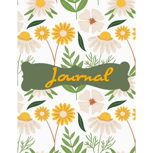30 Inspiration And Motivation Quotes Journal (Notebook): Notebook With Daisy Designed, 8.5x11 Inches, 120 Pages: Matte Cover, Paperback