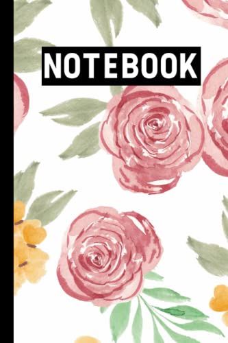 My Awesome Seamless Floral Design Notebook/120 Pages/Matte Cover/(6×9)