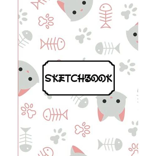 Sketchbook Kawaii: Kawaii Sketchbooks For Drawing, Blank Paper For Drawing - 110 Pages ( 8.5"X11" ) Blank Paper For Drawing, Doodling Or Sketching (Kawaii Sketchbooks For Drawing)