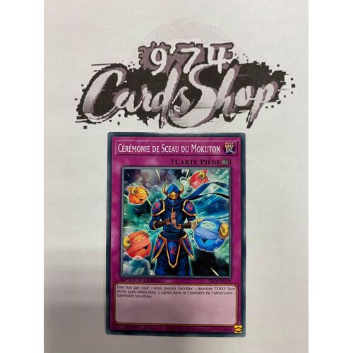 Yugioh Cérémonie De Sceau Du Mokuton Speed Duel Sbcb-Fr038