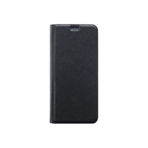 Bigben Connected Folio - Étui À Rabat Pour Téléphone Portable - Synthétique - Noir - Pour Huawei P40 Lite