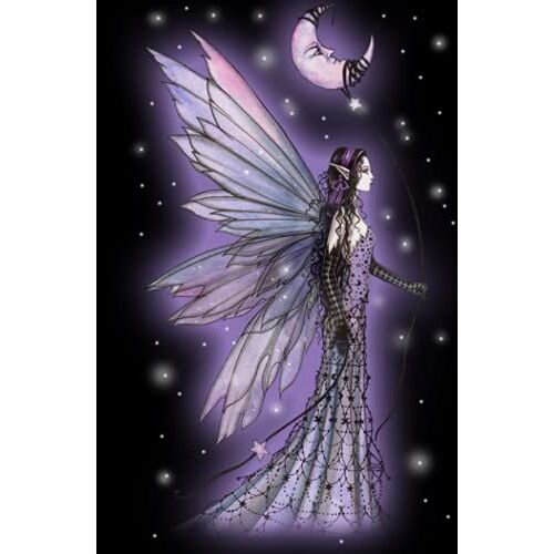 Fairy Hardcover Journal With Blank Pages For Doodling Sketching And Writing: By Molly Harrison Fantasy Art