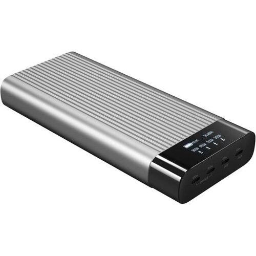 Hyper Hj245b Banque D'alimentation Électrique 27000 Mah Argent