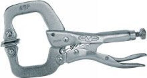 Pince-étau Col de Cygne, patins pivotants 98 mm Irwin