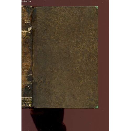 Oeuvres Completes - Conte De Mon Hôte - La Fiancee De Lammermoor - Tome 27.