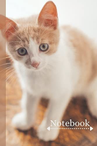 Notebook: Cute Cat Notebook Lined Journal