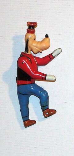 Figurine Dingo En Metal Ancien Jouet En Tole 14 Cm