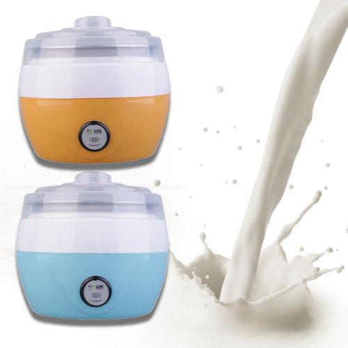 Yaourtière électrique automatique, outil de bricolage, conteneur en plastique, appareil de cuisine, prise ue