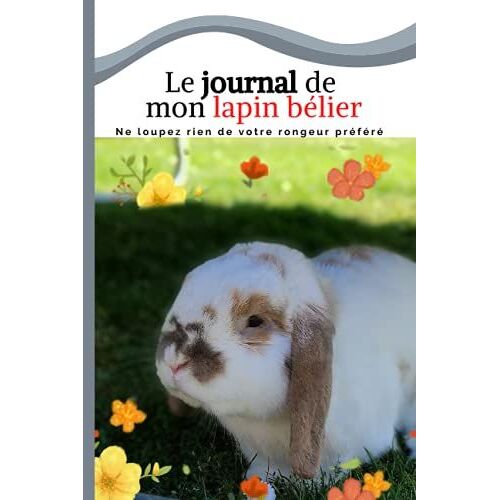Le Carnet De Mon Lapin Bélier: Ne Loupez Rien De Votre Rongeur Préféré (French Edition)