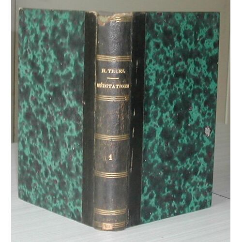 Tome 1 Cours De Méditations À L'usage Des Maisons D'éducation