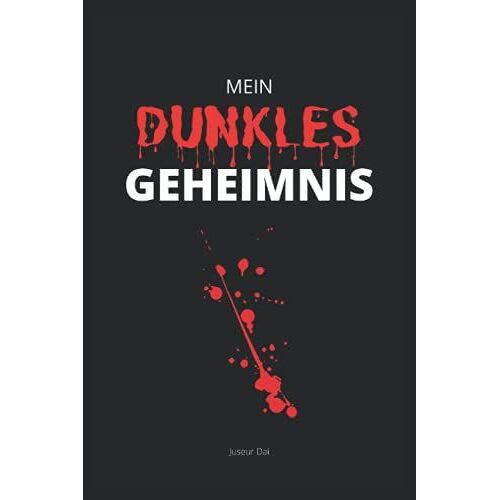 Mein Dunkles Geheimnis: Lustiges Kariertes Notizheft Im A5-Format Für Freunde, Kollegen Und Zum Selbst Ausfüllen (German Edition)