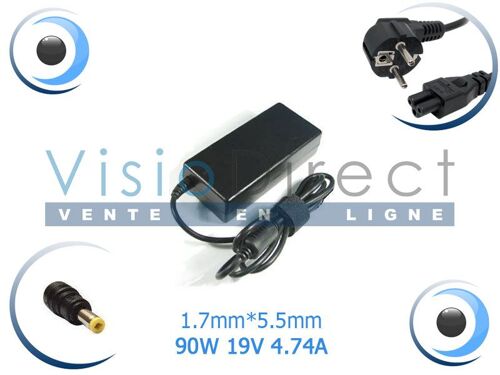 Adaptateur alimentation chargeur pour ordinateur portable Acer - Aspire 6920-6428 Visiodirect