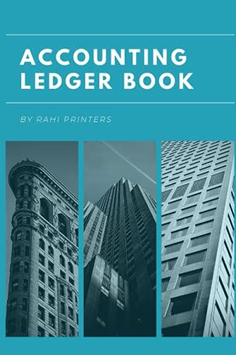 Ledger Book: Large Simple Income & Expenses Tracking Journal