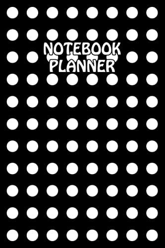 Notebook Planner: White Polka Dot 6x9 Edition