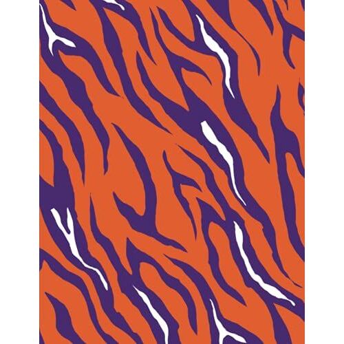 Tiger Pride: 8.5"X11" Wide-Rule Composition Notebook