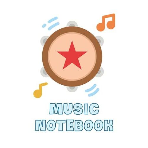 Music Notebook: Blank Sheet Music - Wide Staff Blank Manuscript Paper For Student And Kids 8"X10" , 120 Pages