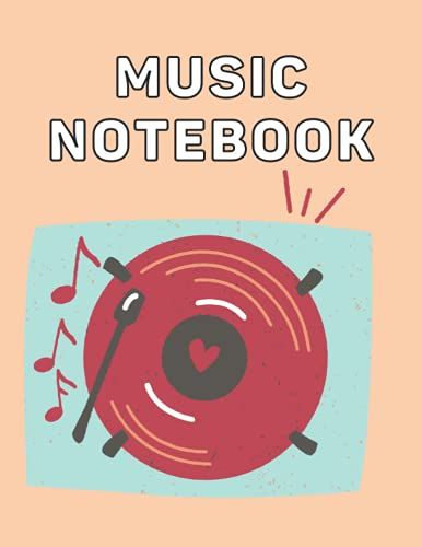 Music Notebook: Blank Sheet Music - Wide Staff Blank Manuscript Paper For Student And Kids 8"X10" , 120 Pages