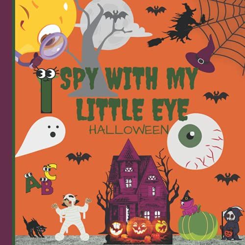I Spy With My Little Eye Halloween: A Spooky Night Book Of Picture Riddles