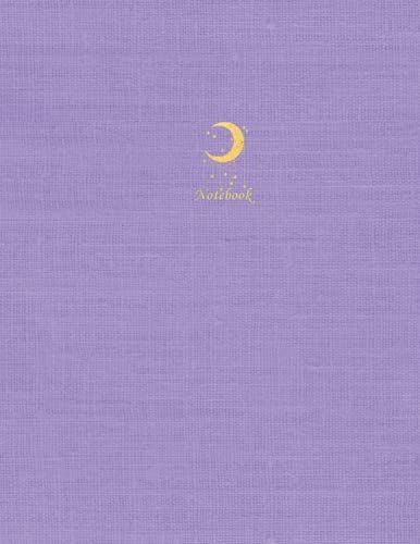 Notebook: Moon Lover - Size (8.5 X 11 Inches) 120 Pages: Lined Paper