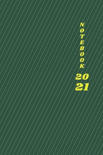 Notebook 2021: Empty Underlined Journal, A Special Gift For Year 2021, Blank Lined Note Book, Monochrome Coating, Size 6x9, Pages 110