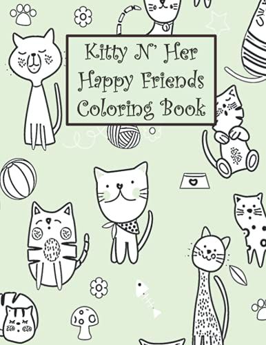 Kitty N Her Friends Coloring Book