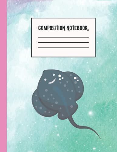 Stingray Composition Notebook: Stingray Composition Notebook College Ruled | 120 Lined Pages 8.5" X 11"