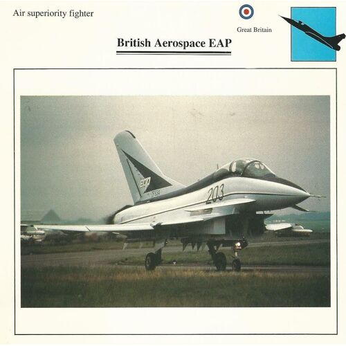 Fiche Avion British Aerospace Eap