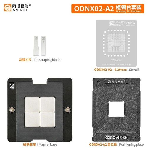 Bga-Kit De Station De Gabarit De Galets De Reballage Pour Ps5 South Bridge,Creusant La Puce Ic Cxd90060227 Cxd900également 227 Cxd900powered 227 Cpu Odnx02-A2 - Type Odnx02-A2 Station