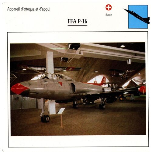Fiche Avion Ffa P-16