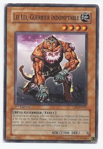 Lei Lei Guerrier Indomptable En Fr 1 Ere Ed Crv-Fr023