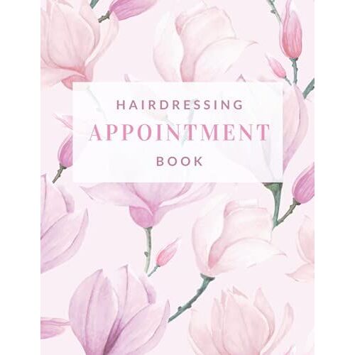 Hairdressing Appointment Book: 180 Day Undated Schedule Planner. 15 Minute Intervals, 6 Columns/ Persons. Ideal For Mobile Hairdressers, Salons, Barbers, Beauty Therapists