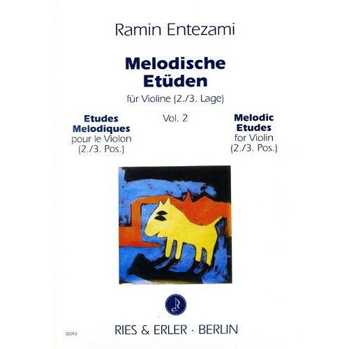 Etudes Mélodiques Pour Le  Violon Vol. 2 2ème & 3ème Position