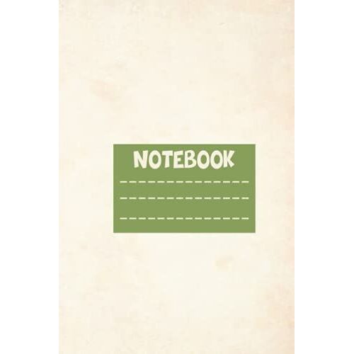 Notebook: Wide Ruled Paper Notebook - Blank Lined - Size (6 X 9) 120 Pages