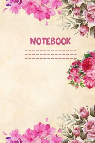 Notebook: Wide Ruled Paper Notebook - Blank Lined - Size (6 X 9) 120 Pages
