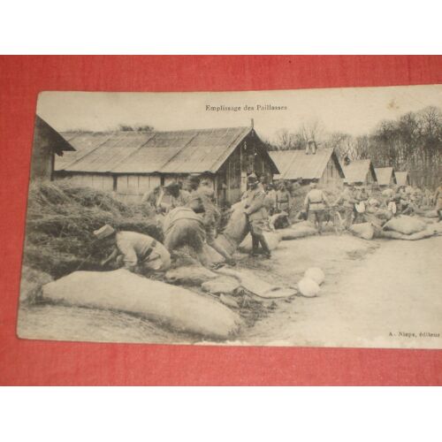 Emplissage Des Paillasses , Carte Postale , A. Nieps Éditeur