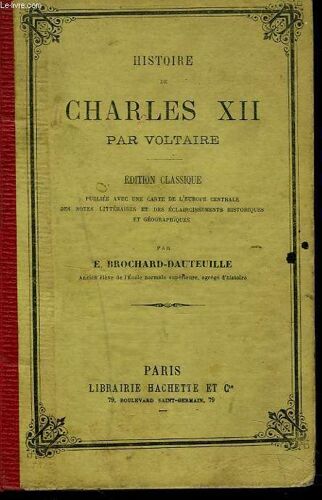 Histoire De Charles Xii