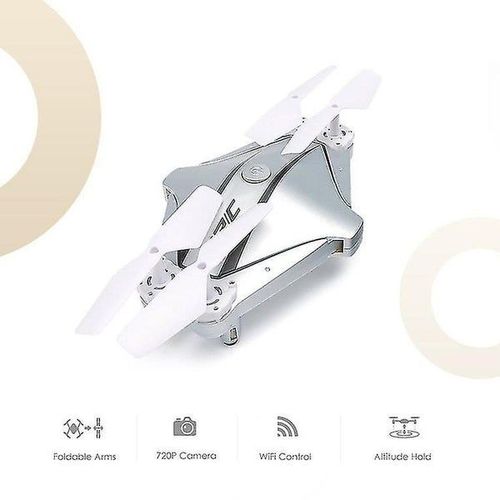 Drone Pliable H44wh, Caméra Wifi 720p, Quadrirotor, Drone Selfie, Télécommande-Générique