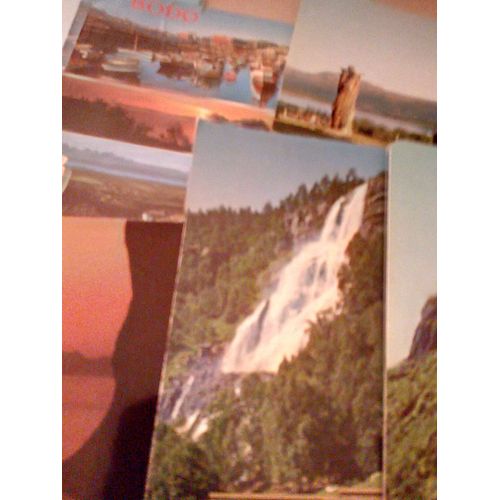 Lot 6 Cartes Postales De La Norvège