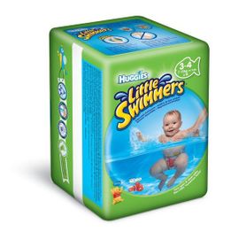 Huggies Couches Little Swimmers Taille 3/4 (7 À 15 Kg) - Pack 12 Couches