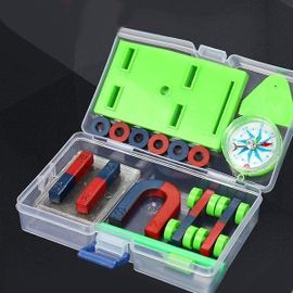Plannu Jeu De Puzzle Jeux De Cerveau Bricolage Barre Anneau Fer À Cheval Boussole Aimants Ensemble Scienc