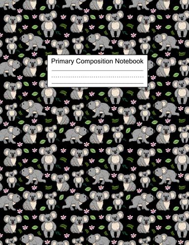 Koala Primary Composition Notebook: Koala Journal Composition Notebook Writer's Koala Notebook Or Journal For School / Work / Journaling